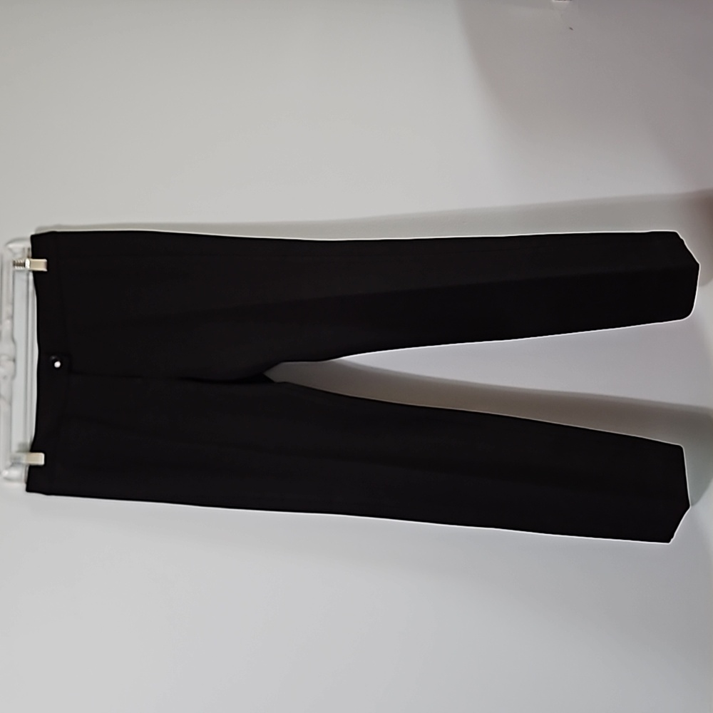 Talbots Petites Black Casual Dress Trouser Pants Stretch Size 4P #W-882